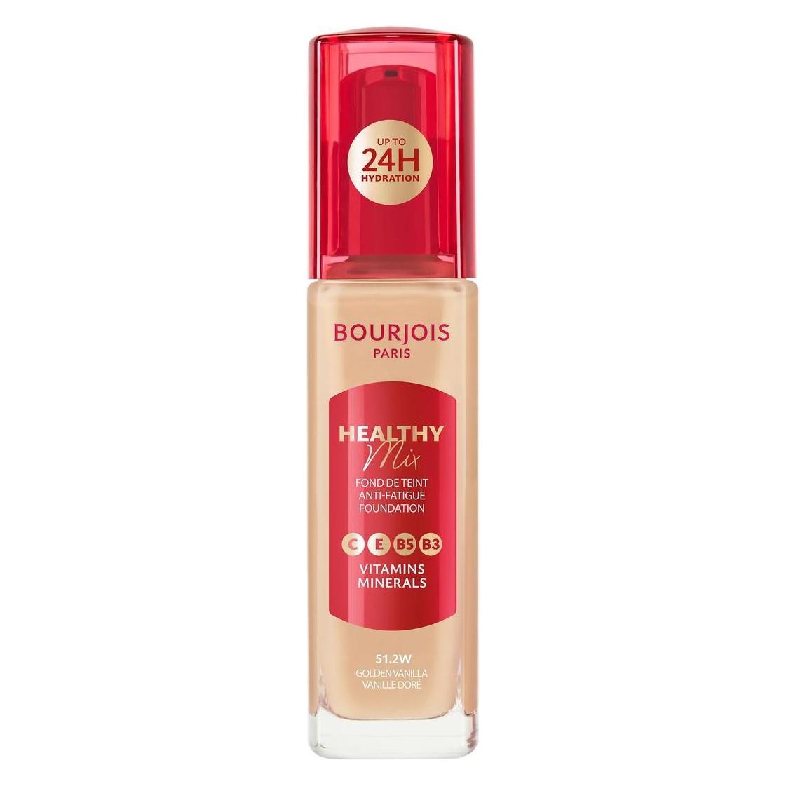Bourjois Healthy Mix Foundation 50c Rose Ivory A Lightweight Foundation For A Healthy Glow (Rose Ivory) (67719366)