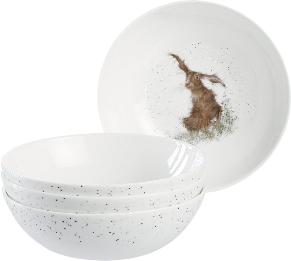 Classic Wrendale Designs - Assorted Cereal Bowls White;Brown;Gray