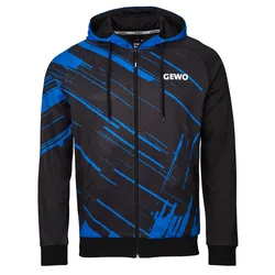 Gewo Hoodie Atani schwarz/royal 3XL - 3XL