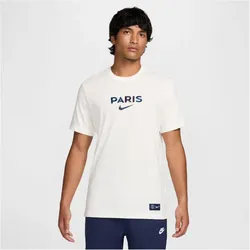 NIKE PSG Paris Saint-Germain Unite T-Shirt Herren 133 - sail S