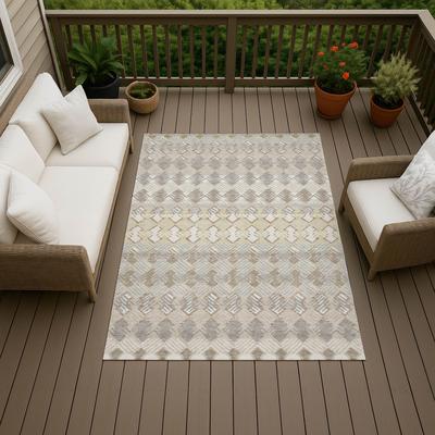 Addison Rugs Machine Washable Indoor/ Outdoor Global Mcrae Chantille Rug