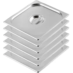 vaiotec 6er Set TOPLINE Gastronorm Deckel GN 1/6