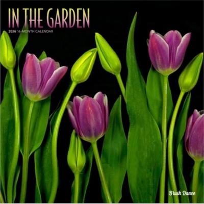 In the Garden 2026 12 X 24 Inch (Hanging) Monthly Square Wall Calendar Plastic-Free