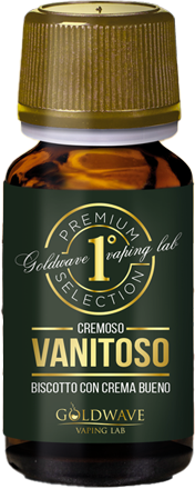 Goldwave Vanitoso Premium Selection Aroma Concentrato 10ml Biscotto Crema Bueno
