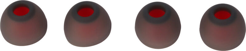 XVive Soft Silicone Ear Tips M Red 4 Semi