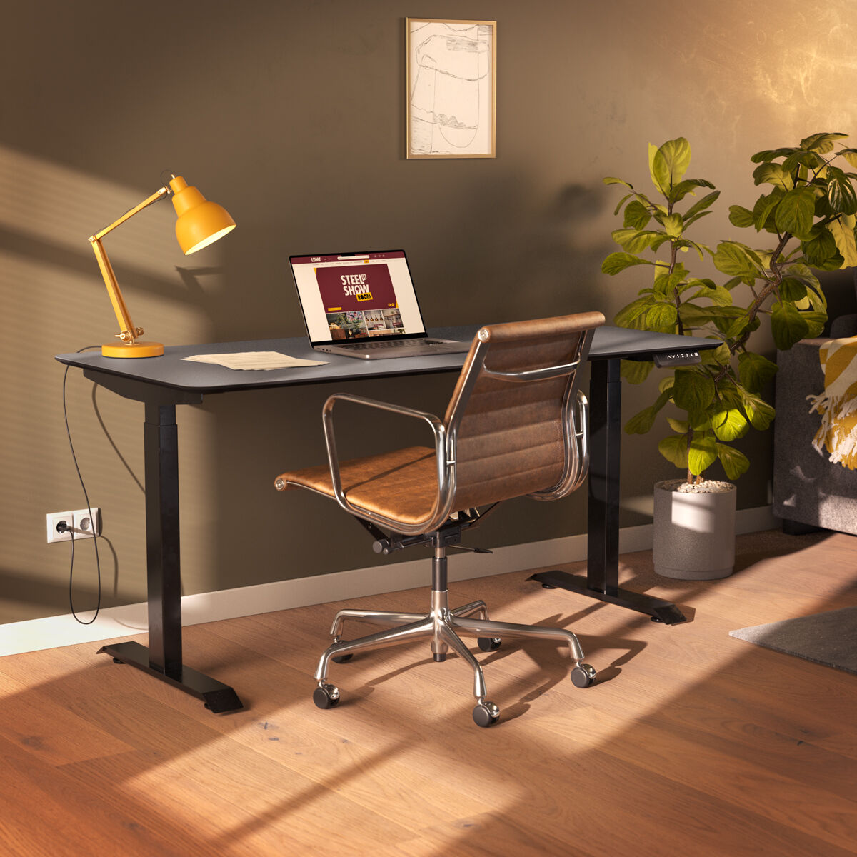 LUMZ Fenix blad zit sta bureau