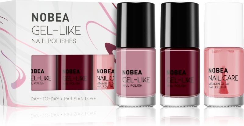 NOBEA Day-to-Day Vienna Calmness Set nail polish set 3x6 ml