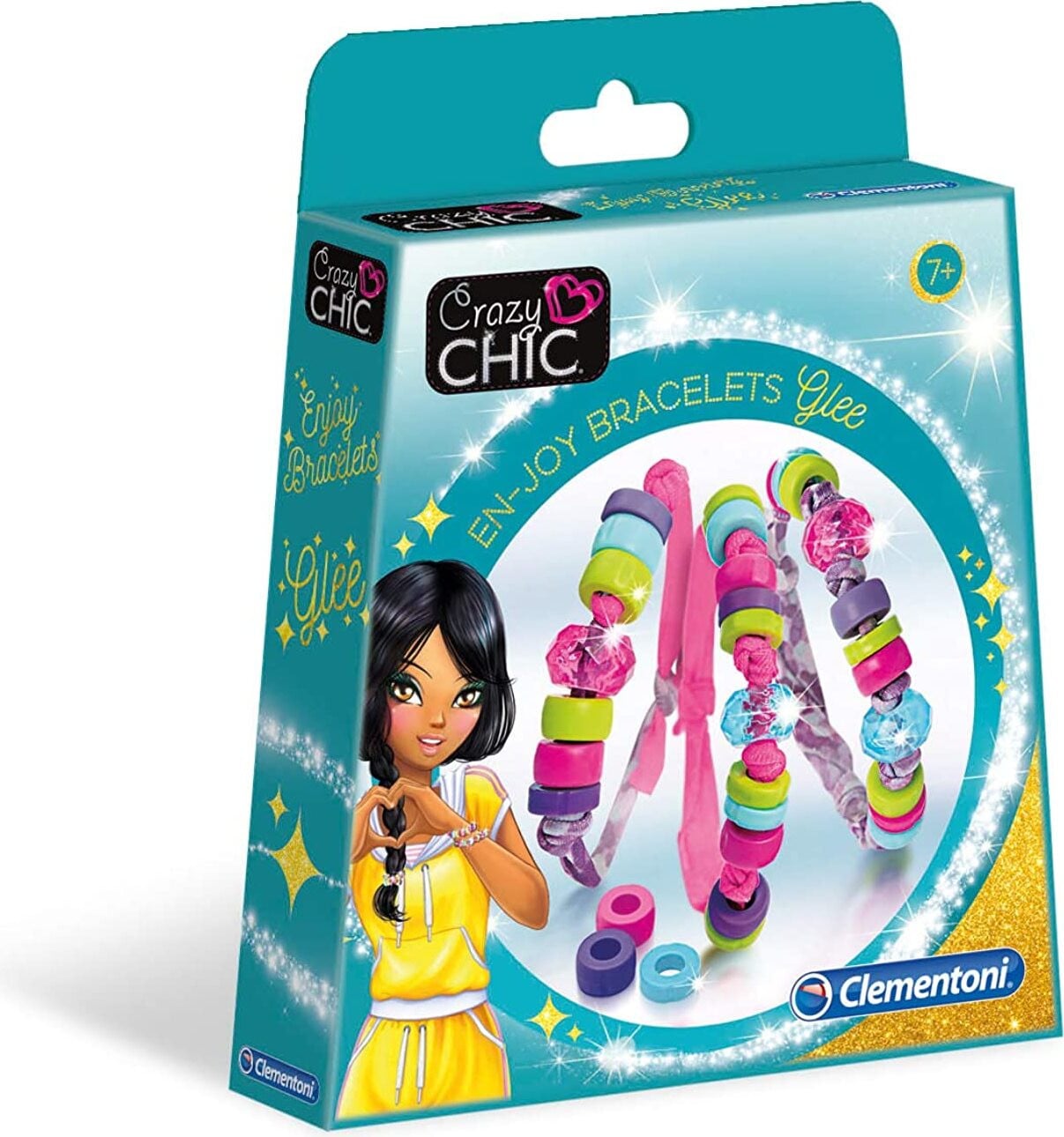 Clementoni Crazy Chic En-Joy Armbandjes Glee Meerkleurig Kunststof