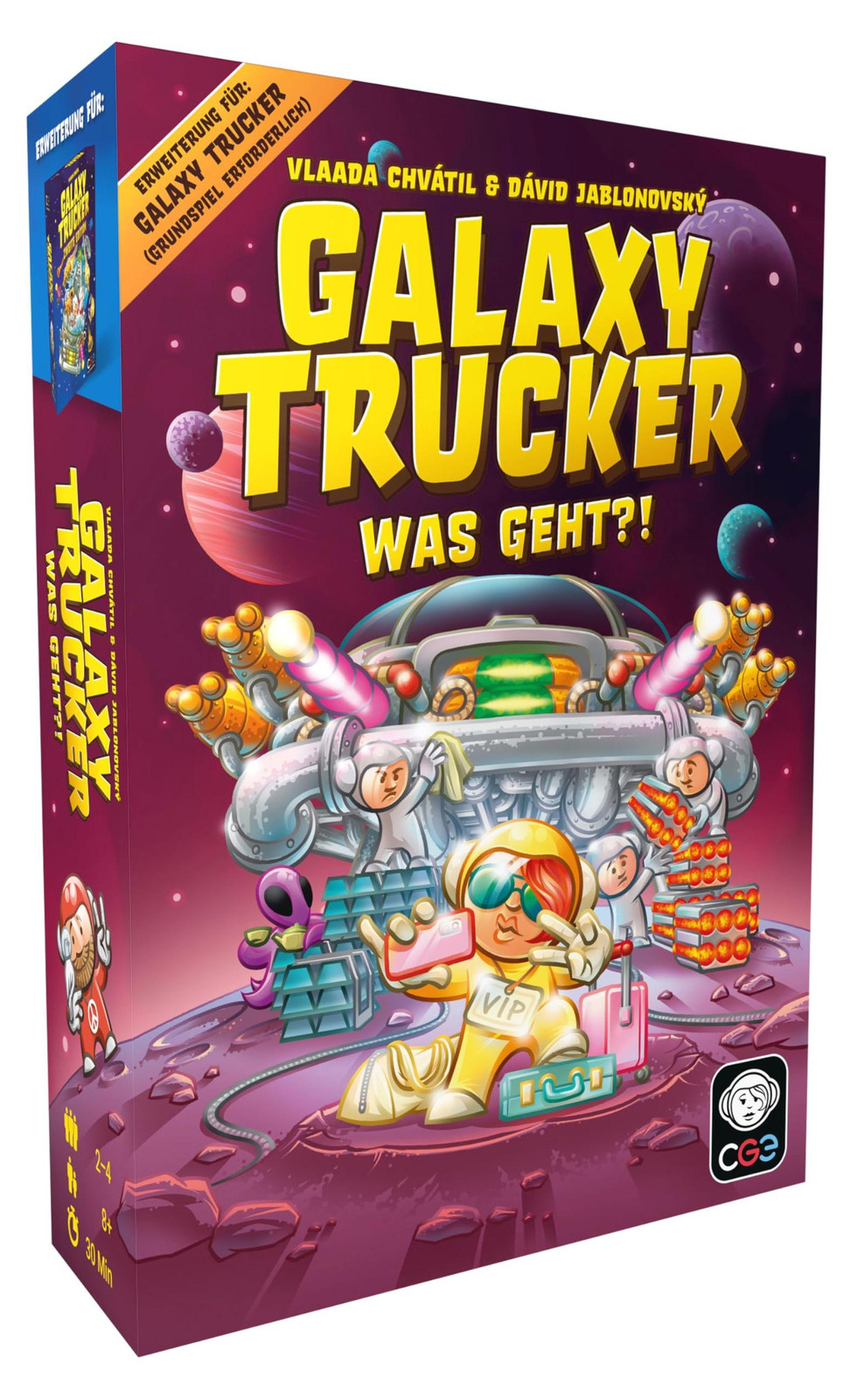Czech Games Edition Galaxy Trucker: Wat gebeurt er?! - Bordspeluitbreiding