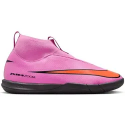 NIKE Kinder Fussball-Hallenschuhe Jr. Mercurial Superfly 10 Academy, Größe 33 in Pink Pink
