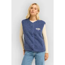 Billabong Be Happy Fleece Weste true navy Gr. L