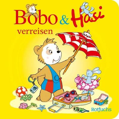 Bobo & Hasi verreisen, Gebundene Ausgabe von Dorothée Böhlke, Rotfuchs, 978-3-7571-0003-2
