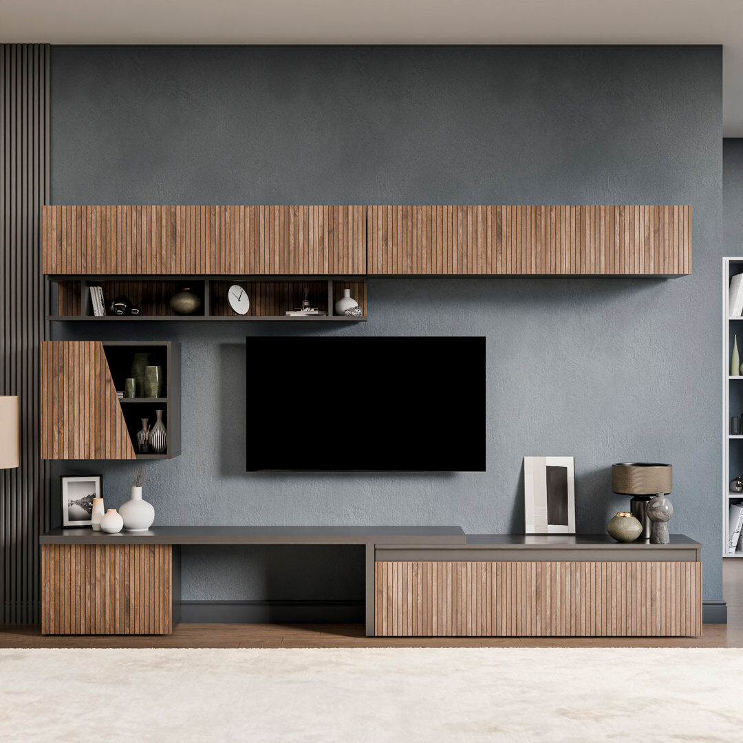 Brayden Studio Milan Entertainment Centre Brown 78"