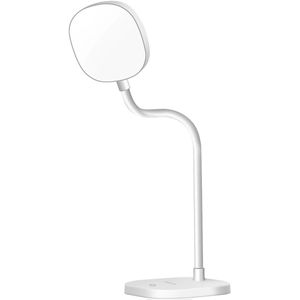 LogiLink Schreibtischlampe Wave, weiß, LED, dimmbar, 240 Lumen, tageslichtweiß