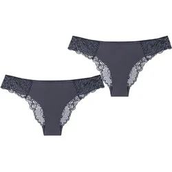 Triumph Damen Brasilslip Wild Peony Florale Brazilian 2er Pack
