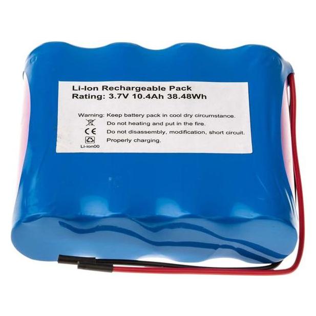 RS PRO 18650 3.7V 10400 mAh 1S4P (18650, 10400 mAh) (1449409)