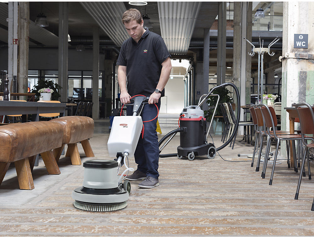 Einscheibenmaschine EM 17 EVO, Arbeitsbreite 17'', robustes Planetengetriebe Sprintus