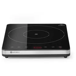 HENDI Induktionskocher Modell 2000, Kitchen Line, 230V/2000W, 295x400x(H)42mm