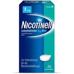 NICOTINELL Lutschtabletten 1 mg Mint 36 St Lutschtabletten