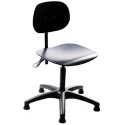 meychair Drehstuhl PW1-TG-B schwarz Buche