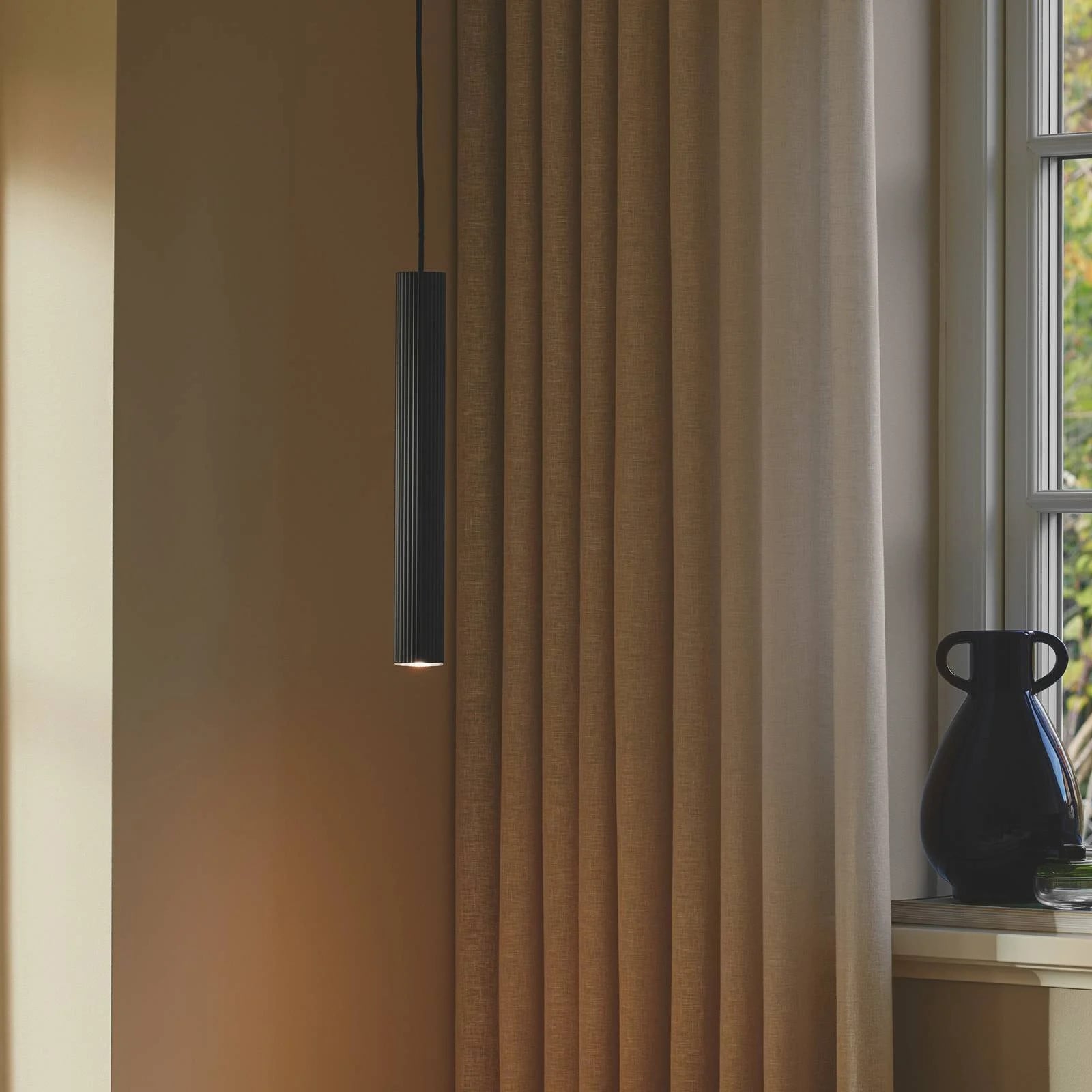Nordlux Vico Hanglamp Zwart Aluminium Dimbaar
