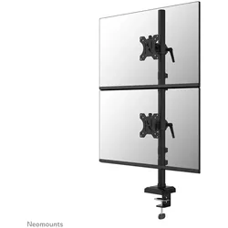 Neomounts DS60-600BL2V Monitorarm für zwei Bildschirme 10-32 Zoll