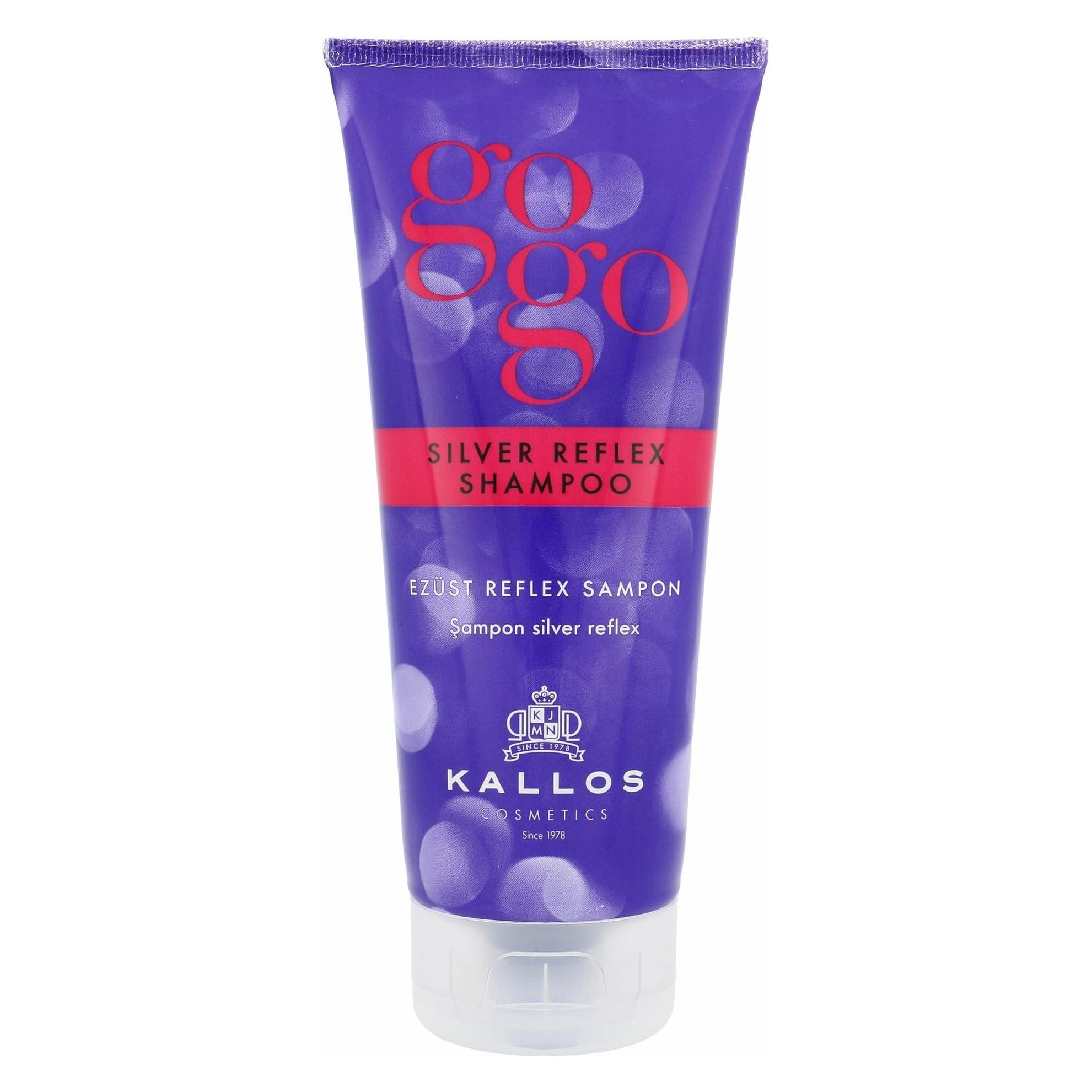 Kallos Cosmetics Gogo Silver Reflex (Flüssiges Shampoo, 200 ml) (5998889508272)
