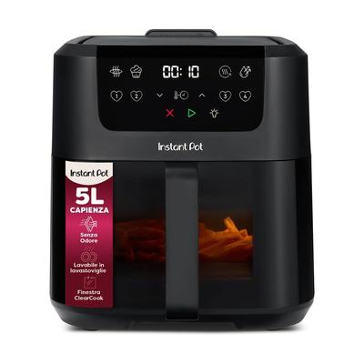 1.493 Instant Vortex ClearCook 5L – Heißluftfritteuse zum Frittieren, Backen, Aufwärmen und Dörren