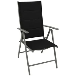 Gartenklappstuhl 4er Set mit hoher Lehne Liegefunktion (2er Set)