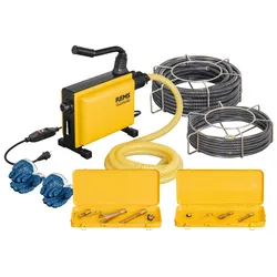 REMS Elektrische Rohrreinigungsmaschine Cobra 22 Set 16+22 172012 R220