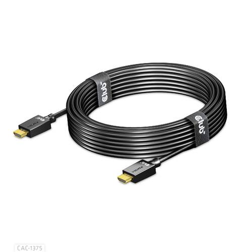 Club3D HDMI Anschlusskabel HDMI-A Stecker 5.00m Schwarz CAC-1375 HDMI-Kabel