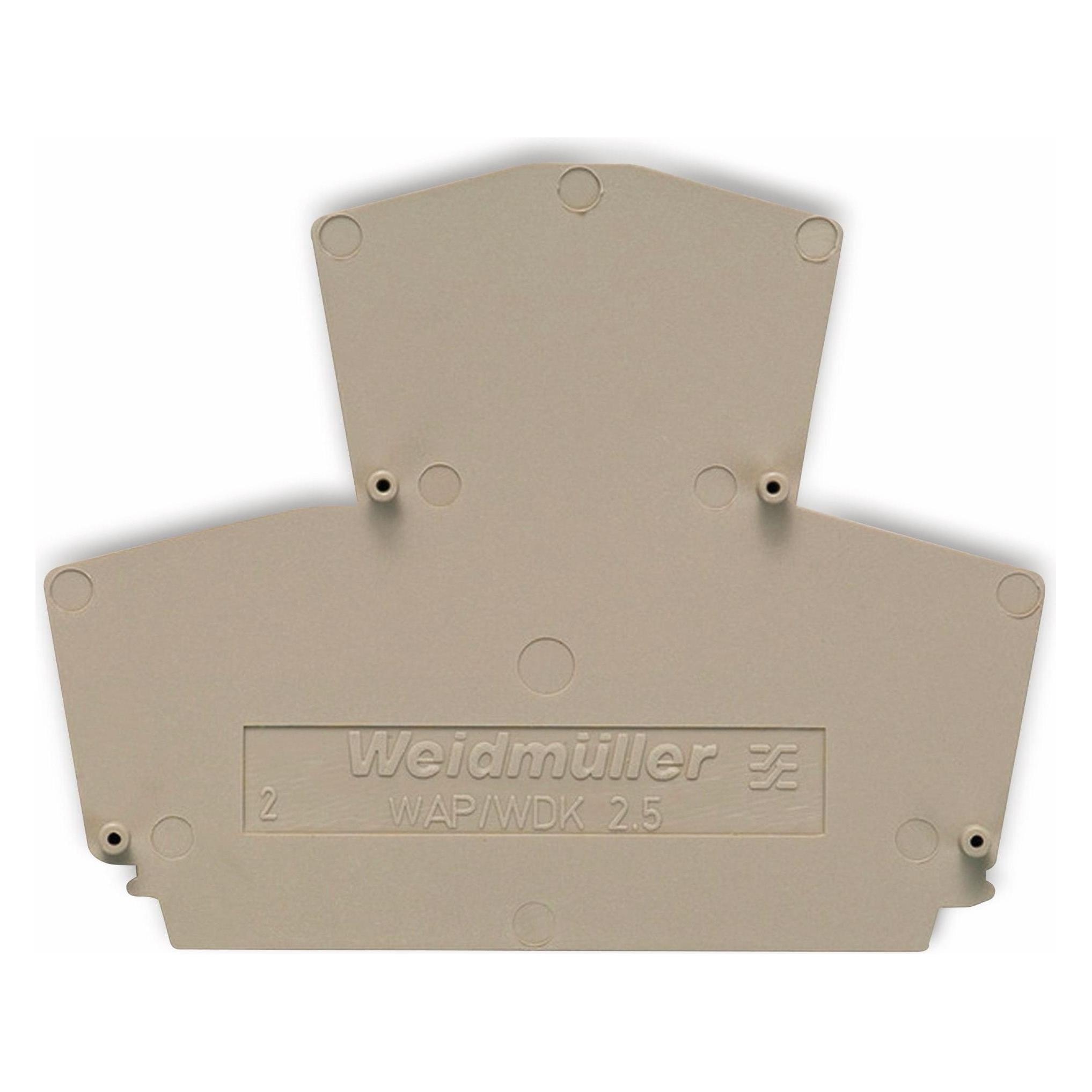 Weidmüller Abschlussplatte WAP WDK 2.5 (WAP WDK2.5 -1059100000)