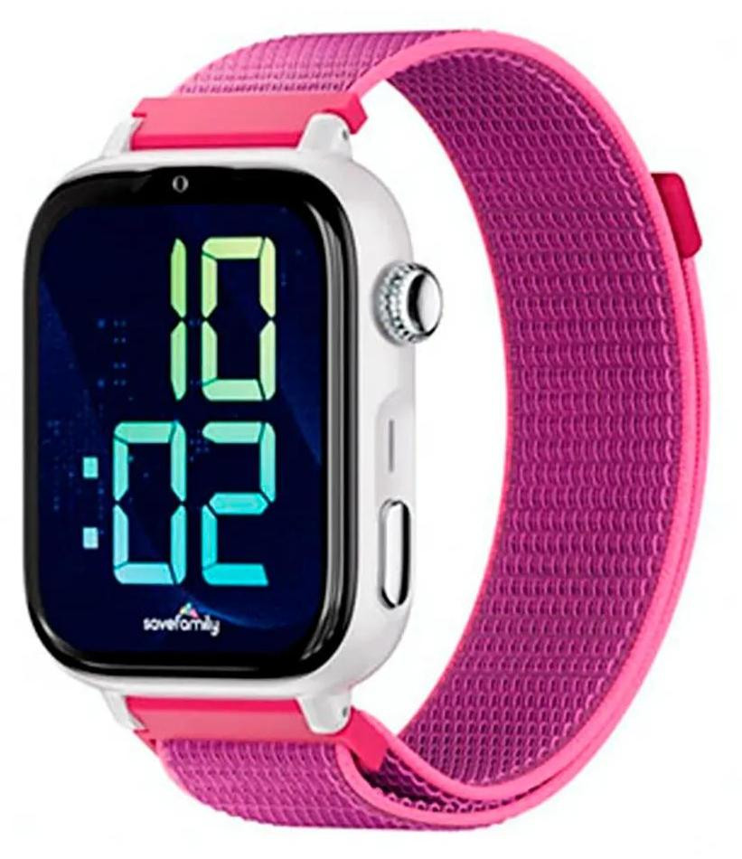SaveFamily SaveWatch Plus 2 met AMOLED-touchscreen, 16 GB opslag en GPS, 4,7 cm