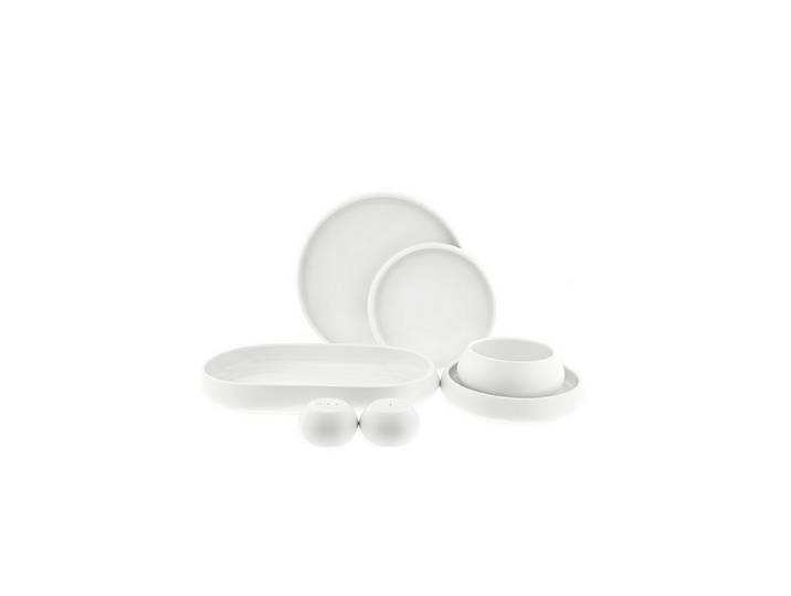 Almina Geschirr-Set „Lissa Bonna“, 27-teilig aus Porzellan für 6 Personen (27-tlg), 6 Personen, Porzellan, für 6 Personen