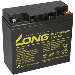 Kung Long WPL18-12NSHR 12V 18Ah AGM Bleiakku M5 Hochstrom