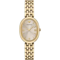 Emporio Armani Quarz / 2 Zeiger Sinfonia AR11707 - Gray,goldfarben - 34mm