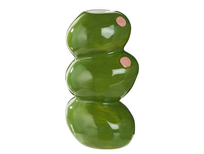 Vase 9 x 17 x 7cm Vert/Vert