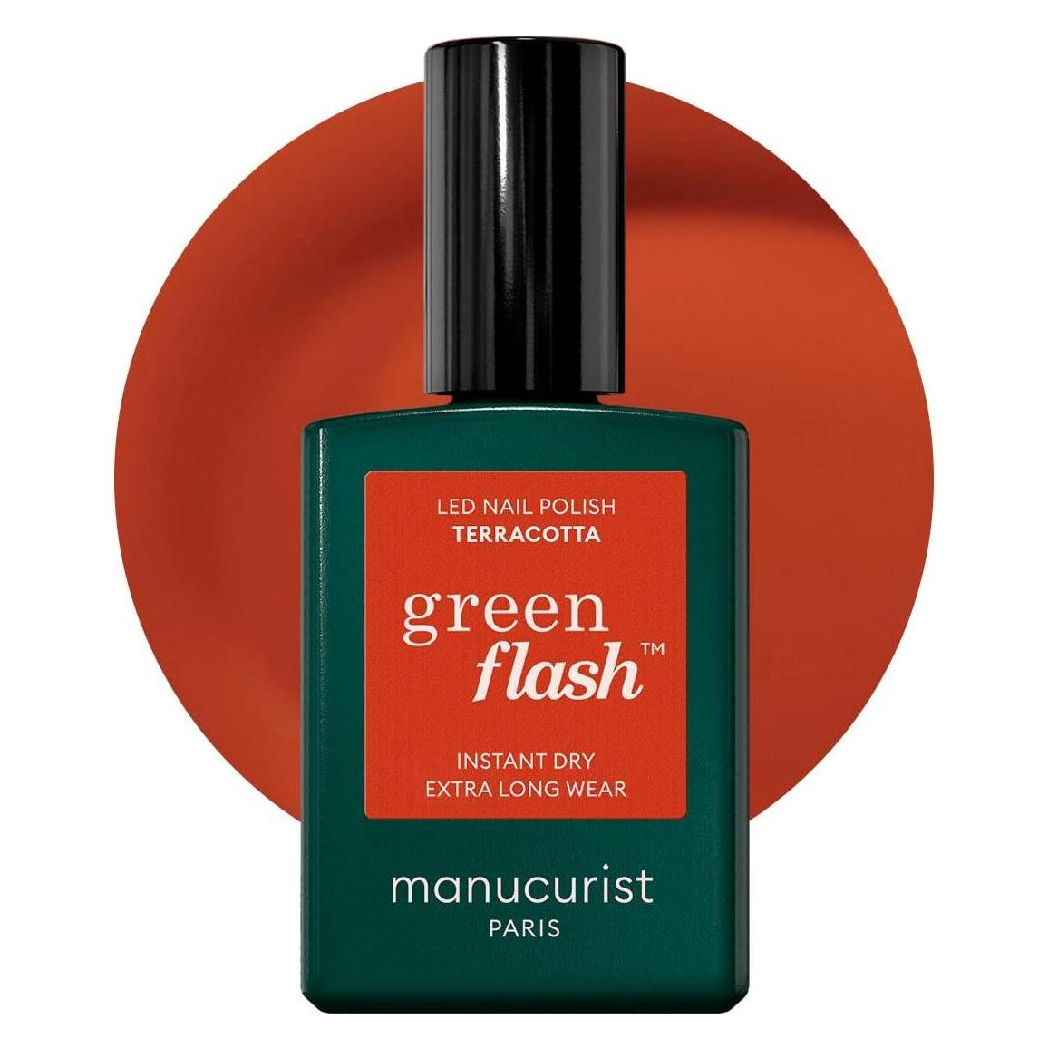 Manucurist Green Flash Nagellack Terracotta (Orange, Farblack) (MAN50070)