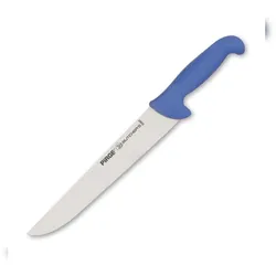 Pirge Butcher's Metzgermesser 26 cm Blau Schlachtermesser - Fleischermesser - Stechmesser - Exzellenter Schärfe Metzgermesser