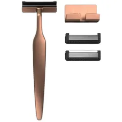 Melle, Rasierhobel + Rasiermesser, - Rusty Razor Kit