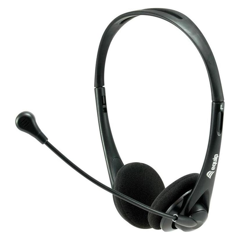 equip Stereo-Headset mit Stummschaltung (Kabelgebunden) (245304)