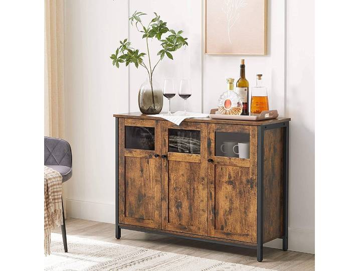 Kommode Toulouse III 100 x 75 x 35cm Braun