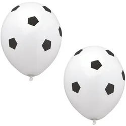 8 Fußball Luftballons Party Deko Ballons Kindergeburtstag Feier Event 29cm