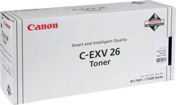 Canon C-EXV 26 tonercartridge, 6000 pagina's, zwart