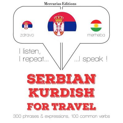 Travel words and phrases in Kurdish - JM Gardner, Audio, 9782821140356