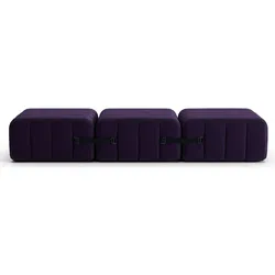 Curt Sofaset JET Blau /Lila