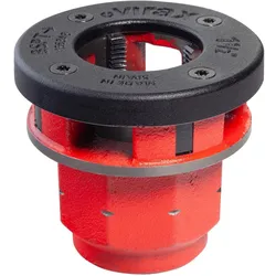 Virax, Gewindeschneider + Gewindebohrer, Satz mit 1.1/2" Kopf und Matrizen rechts bspt