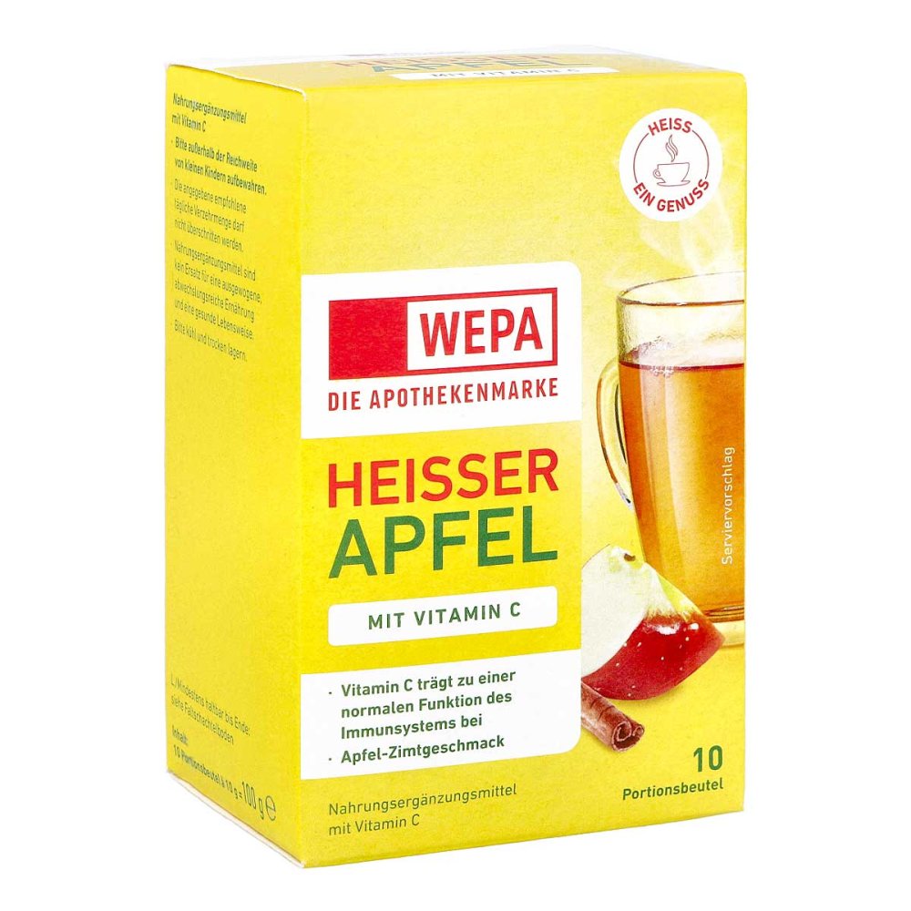 WEPA Apothekenbedarf GmbH & Co KG Wepa Heißer Apfel+vitamin C Pulver 18336947