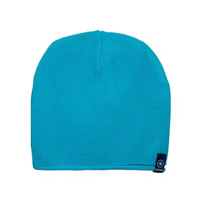 Beanie SALZHAUT "Mütze KOP", Damen, Gr. M, blau (aqua), Obermaterial: 100% Polyacryl PAN., Mützen Beanie