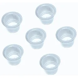 Farbkappen transparent Größe M Innen-Ø 12 mm 1000 Stück